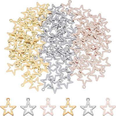 304 Stainless Steel Pendants STAS-UN0017-17-1