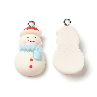 Opaque Resin Pendants RESI-R440-04-1