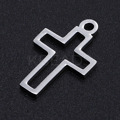 Non-Tarnish 201 Stainless Steel Laser Cut Pendants STAS-S105-T923-1-1