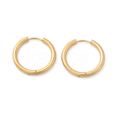 202 Stainless Steel Huggie Hoop Earrings X-EJEW-F111A-20mm-G01-1