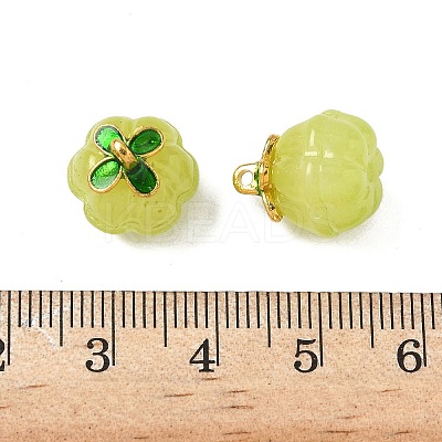 Glass Charms GLAA-P072-04G-03-1