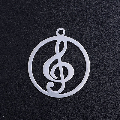 Non-Tarnish 201 Stainless Steel Filigree Charms STAS-T049-T687-1-1