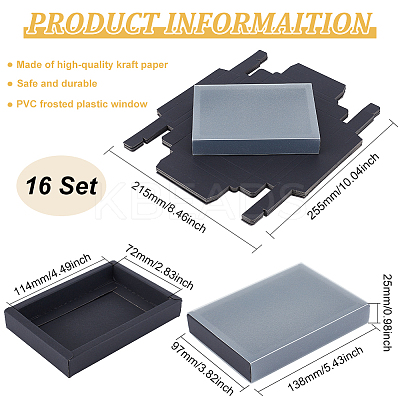 Paper Storage Gift Drawer Boxes LS-CON-WH0089-37C-02-1
