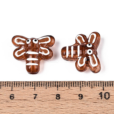 Handmade Lampwork Enamel Beads LAMP-T023-26A-1