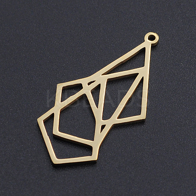 201 Stainless Steel Pendants STAS-N090-JN791-2-1