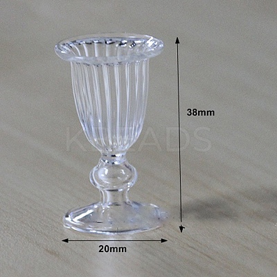 Glass Cups Miniature Ornaments MIMO-PW0001-149E-1