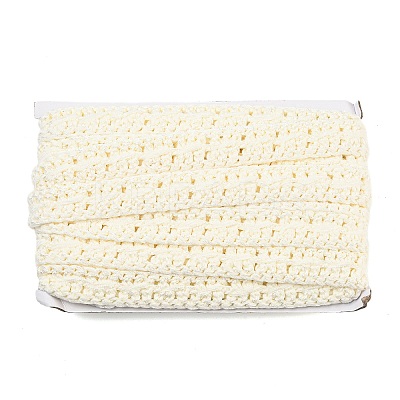 Polyester Crochet Lace Trim OCOR-Q058-19-1