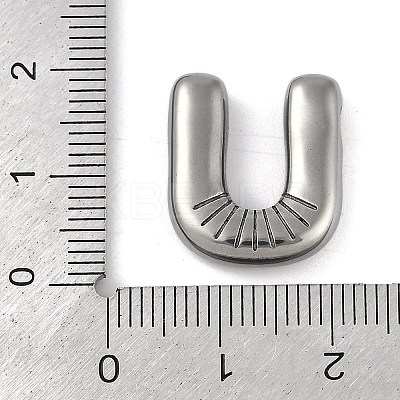 Anti-Tarnish 304 Stainless Steel Pendants STAS-K256-25U-P-1