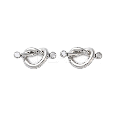 Non-Tarnish 304 Stainless Steel Connector Charms STAS-G338-04P-1