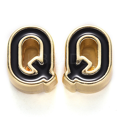 Rack Plating Alloy Enamel Beads LS-X-ENAM-S122-033Q-NR-1
