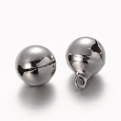 Brass Ring Bell Charms KKB-F002-01P-1