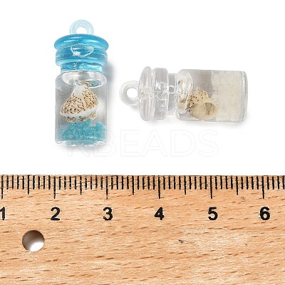 Luminous Epoxy Resin Pendants RESI-A042-01-1