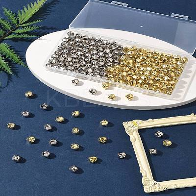 200Pcs 2 Colors Iron Bell Charms IFIN-FS0001-53-1
