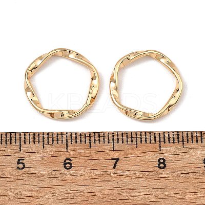 SHEGRACE Brass Linking Rings XGRQ58165-776G-1