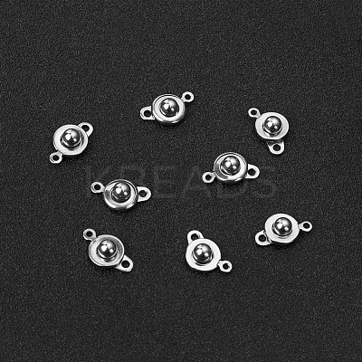 20Pcs 201 Stainless Steel Snap Clasps STAS-GO0001-19P-1