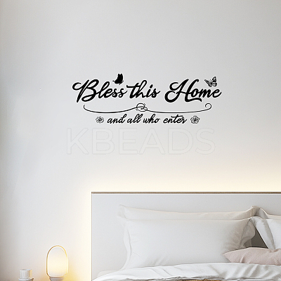 PVC Self Adhesive Wall Stickers DIY-WH0377-243-1