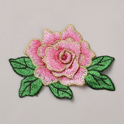 Computerized Embroidery Cloth Iron on/Sew on Patches DIY-WH0622-093K-1