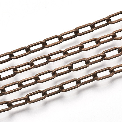 Unwelded Iron Paperclip Chains CH-S125-02E-R-1
