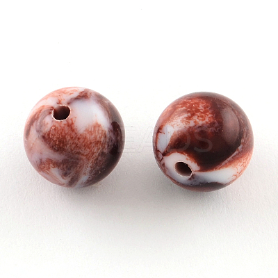 Opaque Acrylic Beads LS-SACR-R853-8mm-211-1