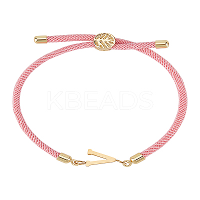 1Pc Adjustable Nylon Cord Slider Bracelets for Women BJEW-LP0001-32V-03-1