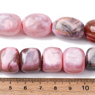 Natural Dragon Veins Agate Beads Strands G-C258-04A-1