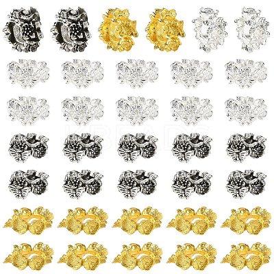 60Pcs Alloy Bead Frame FIND-YW0010-05G-1