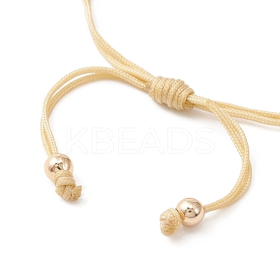 Star Cross Heart Adjustable Braided Bracelet Sets BJEW-MZ00043-1