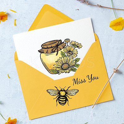 1Pc PVC Plastic Clear Stamps DIY-GL0004-72-1