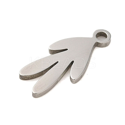 Non-Tarnish 304 Stainless Steel Charms LS-STAS-S123-01P-07-1