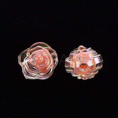 Transparent Acrylic Beads X-TACR-T024-06B-1