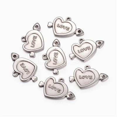 Tarnish Resistant 304 Stainless Steel Pendant Rhinestone Settings STAS-F035-06-1