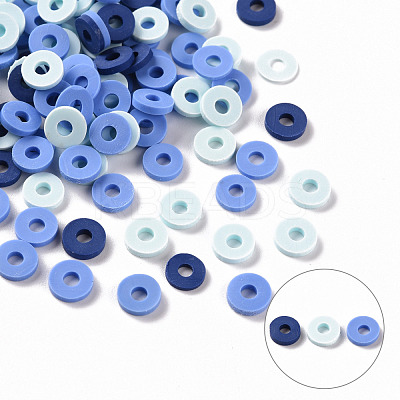 Handmade Polymer Clay Beads CLAY-T019-04B-1