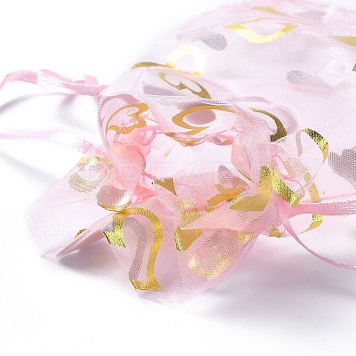 Organza Drawstring Jewelry Pouches LS-OP-I001-B04-1