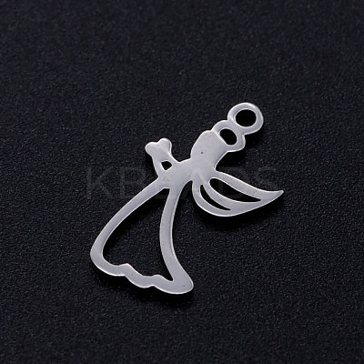 Tarnish Resistant 201 Stainless Steel Hollow Pendants STAS-Q201-JN312-1-1