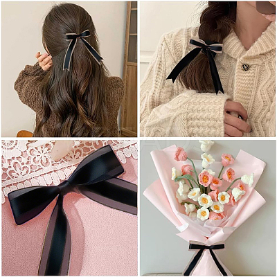 1Roll Solid Color Organza Ribbons ORIB-CY0001-02N-1