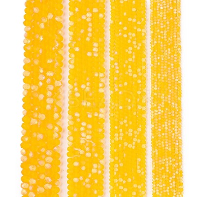 Transparent Glass Beads Strands EGLA-A044-T8mm-MB05-1