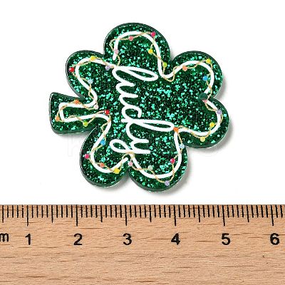 Saint Patrick's Day Theme Acrylic Pendants OACR-G028-01D-1