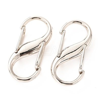 Zinc Alloy DIY Bags Adjustable Clasps Accessories PALLOY-A068-06S-1