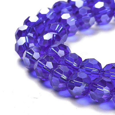 Transparent Glass Beads EGLA-A035-T8mm-B06-1