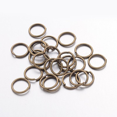 Open Jump Rings Brass Jump Rings LS-JRC10MM-AB-1
