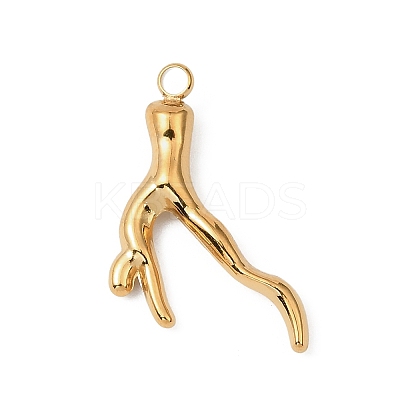 304 Stainless Steel Pendants STAS-F327-03H-G-1
