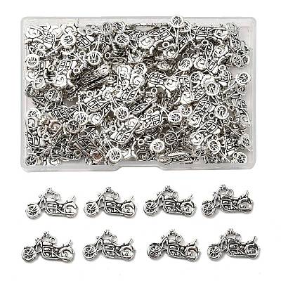 Tibetan Style Zinc Alloy Motorcycle Pendants TIBEP-SZ0001-12-1
