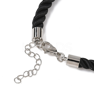 5MM Nylon Twisted Cord Necklace Making FIND-G096-01P-31-1