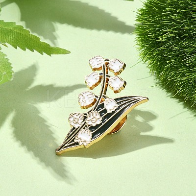 Rose Enamel Pins LS-JEWB-P045-02C-G-1