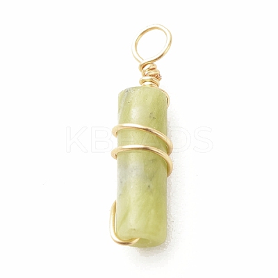 Natural Taiwan Jade Pendants PALLOY-JF01453-06-1