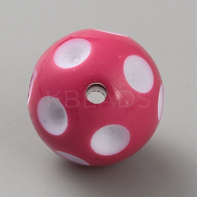Acrylic Beads MACR-WH20003-02H-1