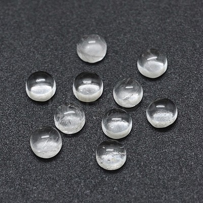 Natural Quartz Crystal Cabochons X-G-O175-23-08-1