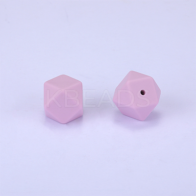 Hexagonal Silicone Beads SI-JX0020A-57-1