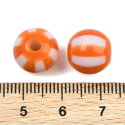 Opaque Acrylic Beads OACR-D314-07G-1