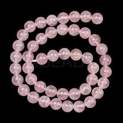 Natural Madagascar Rose Quartz Beads Strands G-Z146-A01-8mm-01-1